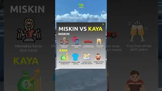 MISKIN VS KAYA || #varashsaddannusantara #fypシ #viral