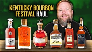 Brewzle Tastes His Haul from Kentucky Bourbon Festival!