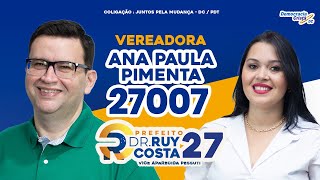 BATE-PAPO COM O DR RUY COSTA - VEREADORA ANA PAULA PIMENTA 27007