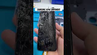 Samsung A04e empenado | Você trocaria essa tela? #shots