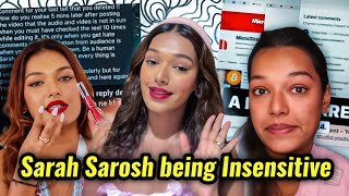 SARAH SAROSH REPEATING HER MISTAKES & BEING OPPORTUNIST | WHY INFLUENCERS ARE SO SHALLOW?