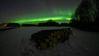 Northern Lights in Skellefteå, Sweden - Captured with Sony A7iii& Sony A7Sii