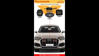 🛑AUDI Q7 AOZOOM Auxillary Projector Installation⚡| Lighting Solutions by Car Sutra🚘