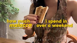 How Much I Spend in Malacca, Malaysia | 2D2N Weekend Travel Vlog, 1st Pottery Class, Peranakan Food