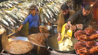 Fish fry recipe | Popular fish street in Afghanistan | Machli Froshi | Rush on street food