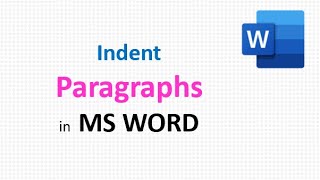 Learn to Indent Paragraphs in Microsoft WORD, माइक्रोसॉफ्ट वर्ड में पैराग्राफ इंडेंट करना सीखें