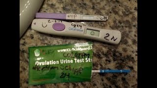 Positive & negative opk test @ same time