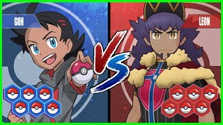 Pokemon Battle Pedia: Goh Vs Leon