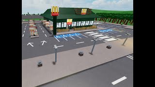 I Built A McDonalds Drive Thru!! | Theme Park Tycoon 2 | TPT2 | Roblox