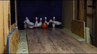 Testing The Mini Bowling Lane