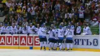 2011 IIHF WC: Mikael GRANLUND  Airhook Super Goal 1:0 Finland vs. Russia (Semi-Final)