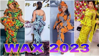 💥tendance 2023💥Regarde les modèles taille basse wax mode femme africain couture sénégal #mode #model