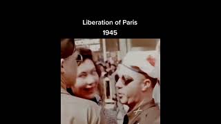 Liberation of Paris #paris #ww2 #history #shortvideo #veteran #germany #shorts