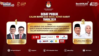 DEBAT PUBLIK Calon Bupati & Wakil Bupati Garut, Mencari Pemimpin yang Mampu Berkolaborasi & Harmonis