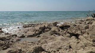 Relaxing Beach Waves and Wind Sound - ORIGINAL WAVES SOUND - Puglia - Italy