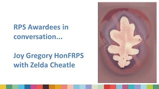 RPS Awardees in conversation: Joy Gregory HonFRPS with Zelda Cheatle