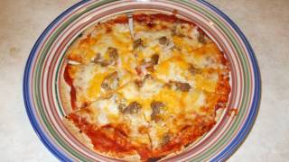 Easy Bodybuilding Tortilla Pizza