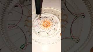 Mind-Blowing Ruler Spirograph Art ASMR Drawing for Calmness #ShortsSpirograph #SpiroViral 18c