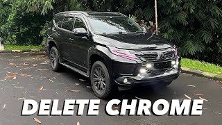 DELETE CHROME & PASANG COVER SPION CARBON | PROJECT PAJERO EPS. 4