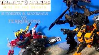 Transformers: Rise of the Beasts |Autobots & Maximals vs Terrorcons | Stop Motion Battle