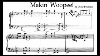 Oscar Peterson - Makin' Woopee! (transcription)