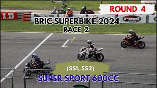 SUPER SPORT 600 CC (SS1, SS2)  |  RACE 2  |  BRIC SUPERBIKE 2024  |  ROUND 4  |  FANCAM