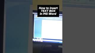 HOW TO INSERT TEXT BOX IN MS WORD   | OFFICE | WORD | OFFICE360