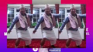 Grand Parents Vs Alien Dance - Dame Tu Cosita challenge 2018 | Musical.ly Nepal