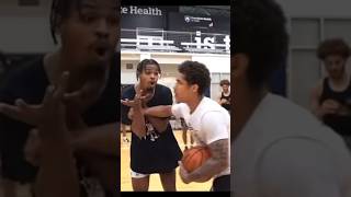 ISO Tae & Cashtro Get HEATED #viral #basketball #comment