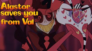 【ASMR】 Al saves you from Val and comforts you 「Alastor & Valentino x Listener Audio」