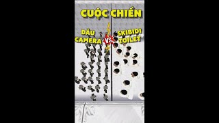 Cuộc chiến:Skibidi Toilet Vs Đầu Camera | Mini World #shorts