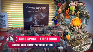 Core Space - First Born (unboxing and game presentation)