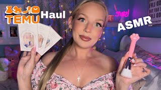 ASMR HUGE SUMMER TEMU HAUL🧡☀️