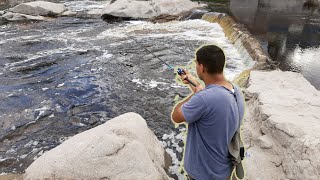 Nunca PENSE que íbamos a PESCAR una TARARIRA en este RIO