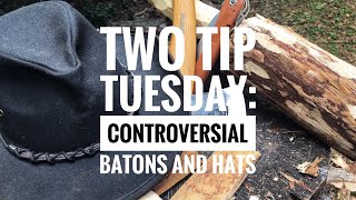 Two Tip Tuesday: Controversial Batons and Hats