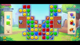 TOWNSHIP   Colorful Puzzle  Match -3  game level # 2157