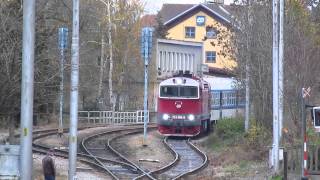 Dva kocouři řady 742 a dva brejlovci řady 754 v Třebíči - 29.10. 2013