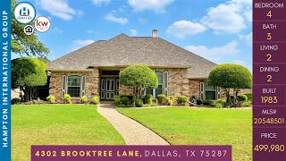 4302 Brooktree Lane, Dallas, Texas 75287