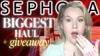 My BIGGEST Sephora Haul Yet + GIVEAWAY! | Everything I bought during the Sephora sale