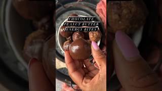 Chocolate Peanut Butter Energy Bites