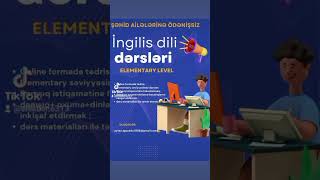 İngilis dili dərsləri #ingilizce #ingilisdilikursu #shortsvideo