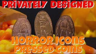 Horror Movie Icons Pressed Pennies | Privately Designed