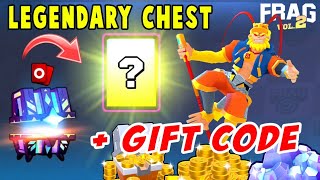 🔥 LEGENDARY CHEST + 🎁 GIFT CODE 🎯 #FRAG PRO SHOOTER