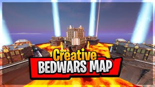 Fortnite Bedwars Map Showcase! (Map Code Included)