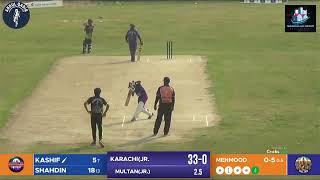 Karachi Jr. vs Multan Jr. 4th match QSL 2024 #cricket #livecricketmatch #lahore