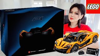 💛 LEGO Technic  McLaren P1 Hypercar (42172) Speed Build | Abbi Happy, the LEGO Frenetic