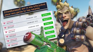 winning with junkrat on his WORST maps...