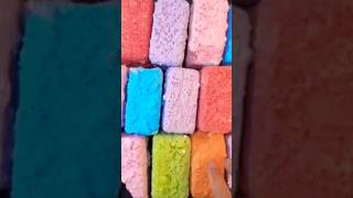 Colourful Pasted Plain Jane Gym Chalk Blocks Crush Edit✨So Satisfying ASMR❤️@ASMRgymchalkIndonesia