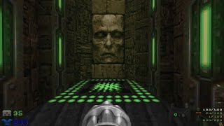 Doom 2: Das Teufelswad - Map 01: Die Teufelsmaschine Redux - Ultra Violence, all secrets - Gyro aim