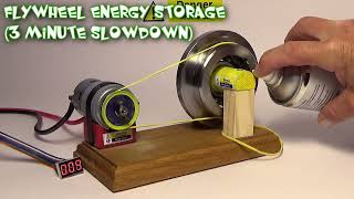 Motor & Flywheel Energy Store Long Slowdown